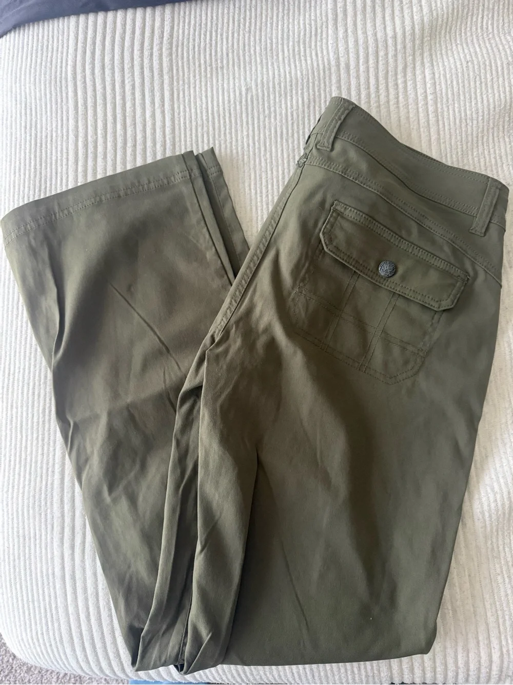 Prana Halle Pants Slate Green - Picture 3 of 3
